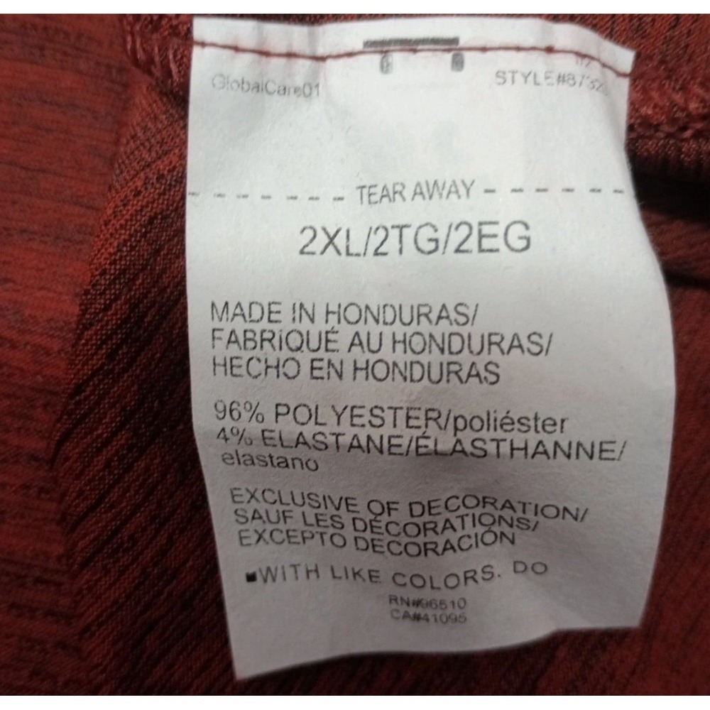 *NWT Under Armour Men's Tech Vent 1/2 Zip‎ Pullover Size 2XL XXL Red 1382184 840 - Picture 8 of 10
